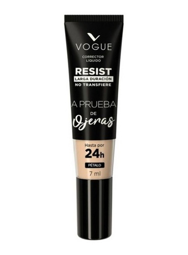 Vogue Corrector Líquido Resist Pétalo 7 Ml.