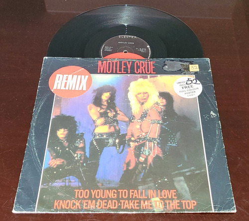 Mötley Crüe Too Young To Fall In Love Remix 1984 Uk Ozzyperu