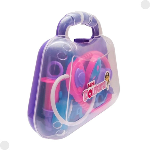Maleta Infantil Mini Doutor Roxo - 1268 - Pakitoys