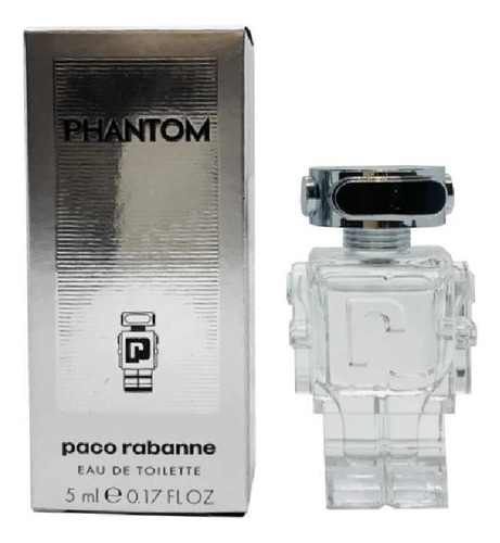 Miniatura Phantom Edt 5ml Paco Rabanne Perfume Colecionável