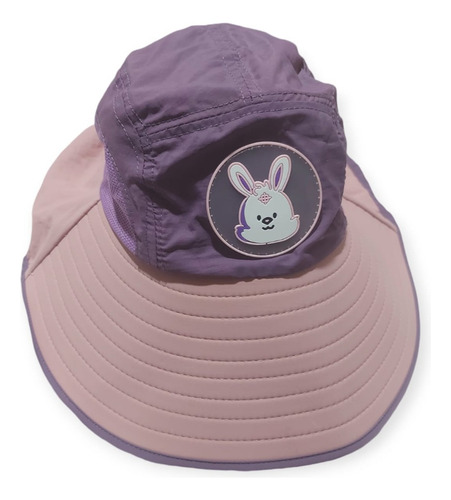 Sombrero Pescador Para Niños - Cubre El Cuello