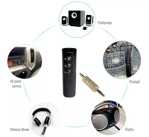 Receptor Bluetooth Para Auto Bluetooth 4.1 Parlantes Equipos