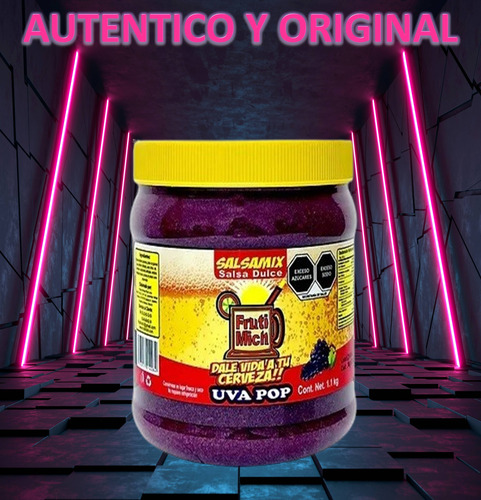 Salsa Frutimich Uva Pop Para Ricas Micheladas