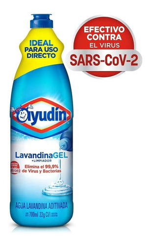 Imagen 2 de 6 de Lavandina Gel + Limpiador Ideal Uso Directo Multiuso X700 Ml