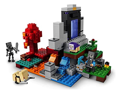 Portal Devastado De Lego Minecraft 21172