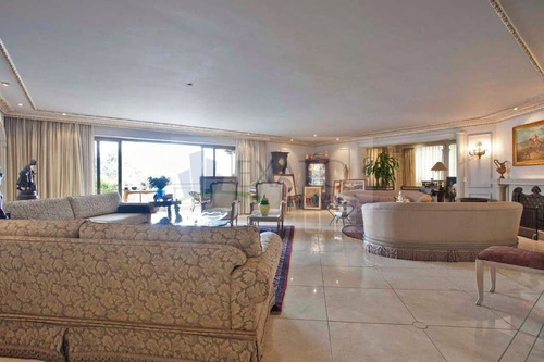 Imagem 1 de 15 de Excelente Apartamento Com 500m², No Melhor De Higienópolis, Localização Privilegiada. - Em11733