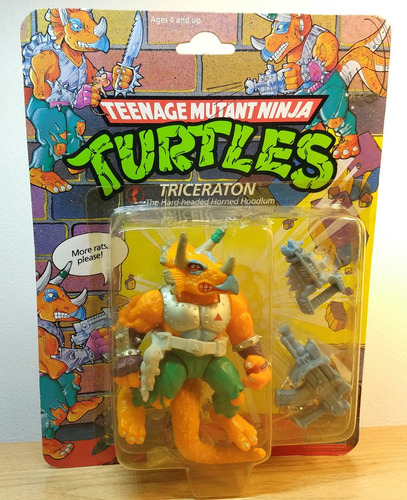 Triceraton 1990 Tmnt ! 90s Vintage Tortugas Ninja