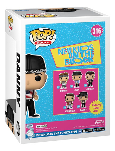 Funko Pop! Rocks: Danny De New Kids On The Block 11 Cm