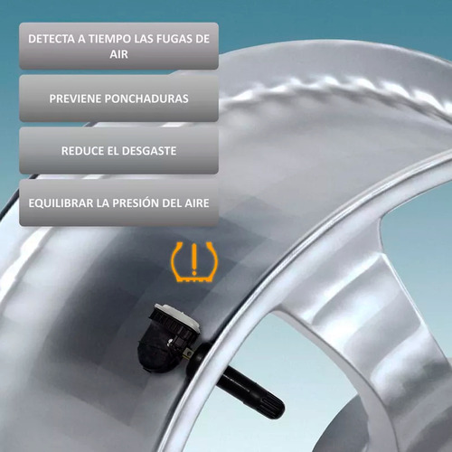 Sensor Presion Aire Llanta Para Suburban 2500 6.0l V8 2010