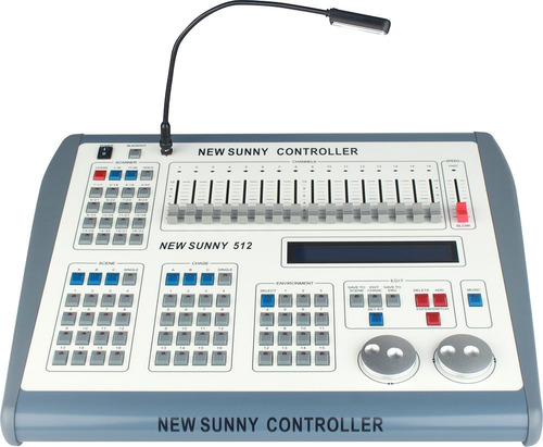 Controladora De Luces Profesional New Sunny 512 Dmx