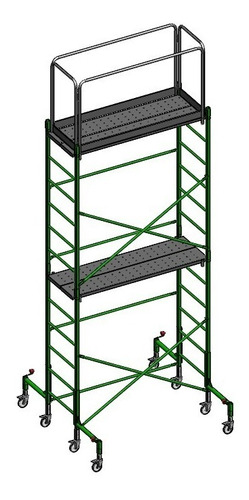 Andamio Interior Exterior Torre Baranda , No Metaltech 