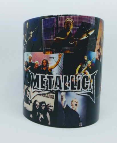 Caneca Personalizada Banda De Rock Metallica