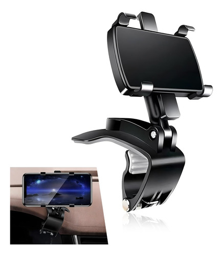 Soporte Celular Porta Carro Auto Universal Retrovisor 360°