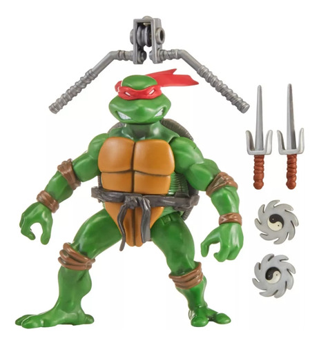 Tortugas Ninja Mutantes Figura Retro Raphael 10cm Original