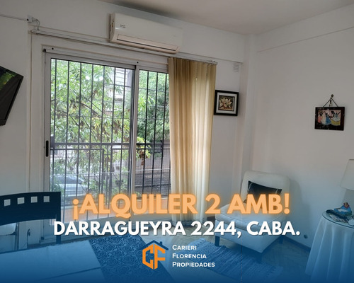 Alquiler De Departamento 2 Ambientes Grandes, En Caba