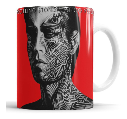 Taza The Rolling Stones - Tattoo You - Cerámica Importada