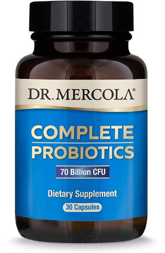 Probióticos Completos 70 Mil Millones Dr. Mercola 30 Capsula Sabor Neutro