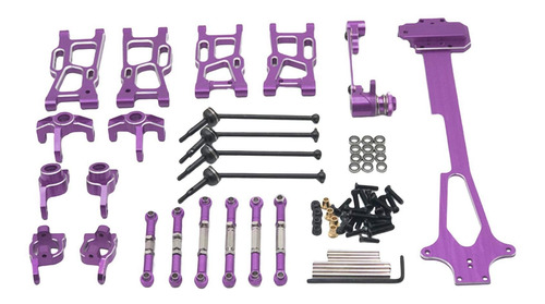 Kit De Amarre Rc Upgrade Para Wltoys 124018 124019 1:1 [u]