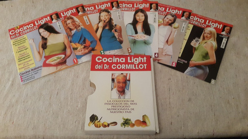 Enciclopedia Cocina Light Del Dr. Cormillot 6 Fasiculos