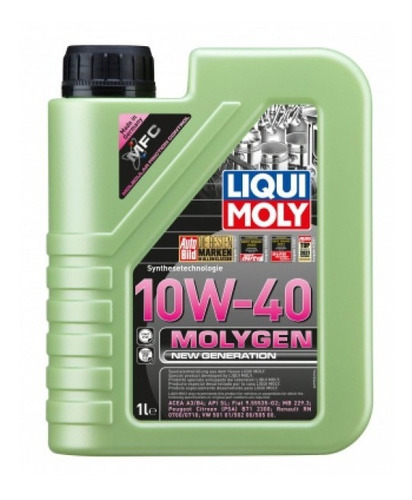 Liqui Moly Aceite Molygen New Generation 10w-40 1 Litro