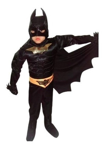 Disfraz Batman Infantil/ Cosplay Batman Negro 6