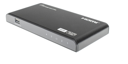 Divisor Splitter Hdmi 4k 1 Entrada A 4 Salidas Simultaneas