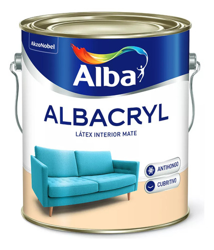 Albacryl Pintura Latex Interior Mate 20 Lts Devoto