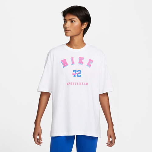 Remera Para Mujer Nike Sportswear Blanco