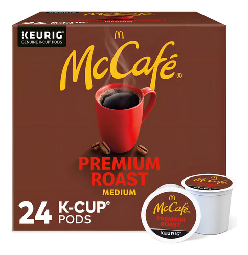Mccafe Coffee K-cup Café, 24 Piezas Para Cafeteras Keurig