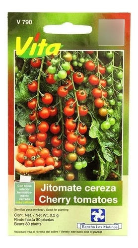 Semillas Para Sembrar Jitomate Cereza