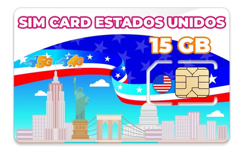 Sim Card Viajera Usa 2gb + Envío Gratis + Minutos Ilimitados