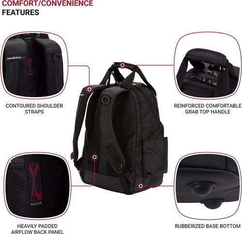 Mochila Swissgear 2767 Urbana 32L Negra.