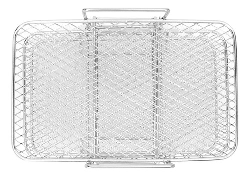 Freidora De Acero Inoxidable, 3 Estantes Apilables