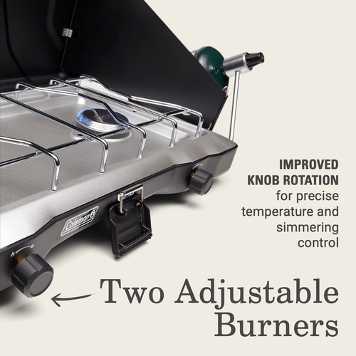Estufa De Camping Coleman Triton De 2 Quemadores De Propano