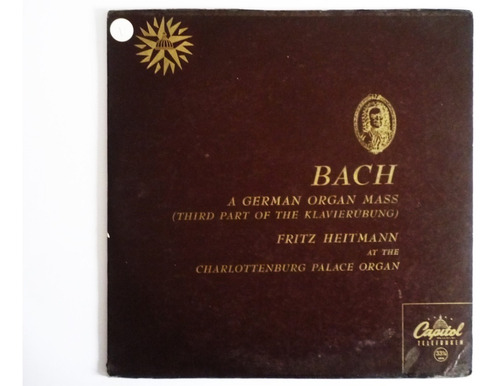 Bach - A German Organ Mass - Lp Vinilo