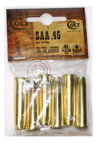 Kit Magazine 4.5mm Co2 Colt Peacemaker 1500 Bbs Xchws C
