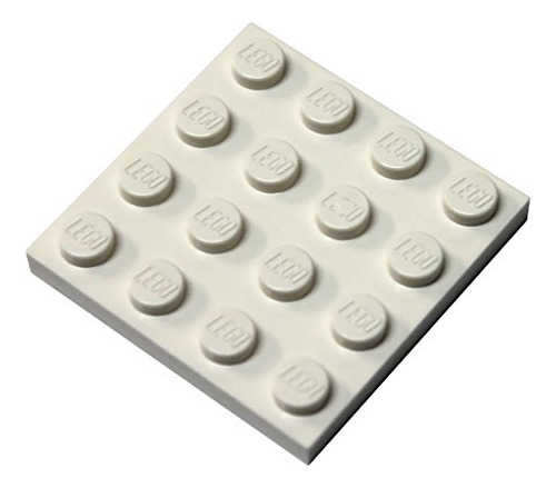 Piezas Y Piezas De Lego: Placa Blanca 4x4 X20