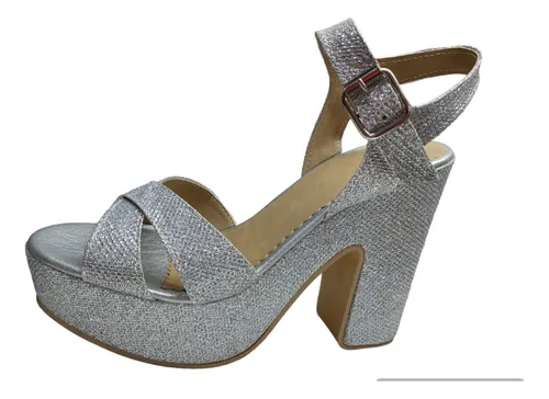 Zapatos de fiesta con plataforma y taco ancho hot sale
