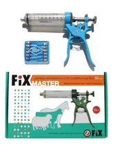 Comprar Jeringa Automatica Fix 50 Cuerpo Plastico + 12 Agujas 15x1,8