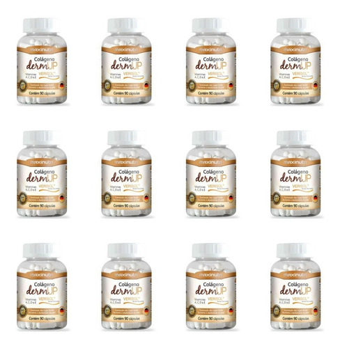 Imagem 1 de 1 de Maxinutri Colágeno +dermup Verisol C/90 (kit C/12)