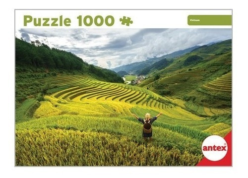 Puzzle Rompecabezas Paisajes Del Mundo 1000 Pzs Antex Lelab Modelos Vietnam