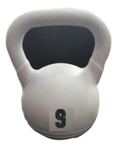 Pesa Rusa Kettlebell 9 Kilos Pvc Crossfit Funcional Fitness