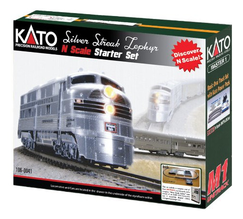 Kato Usa Model Train Products Cb Q Streak Zephyr Unitrack