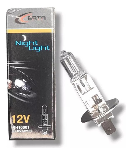 Par De Lâmpada Certa H1 12v 100w Xenon Branco Promoção