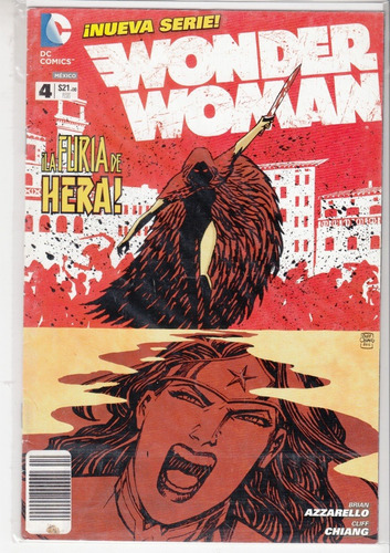 Dc Comics New 52 Wonder Woman # 4 ¡nueva Serie! Televisa