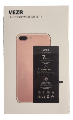 Bateria Compatible Con iPhone 7 Plus Vezr