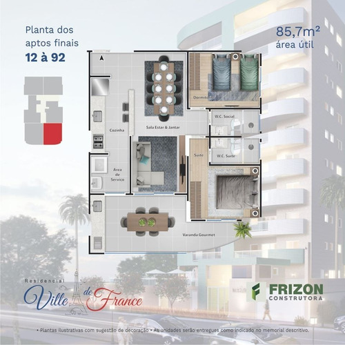 Imagem 13 de 18 de Apartamento - Ap00063 - 34953301