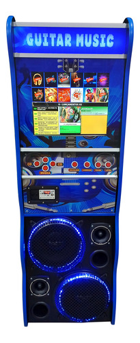 Maquina De Musica Jukebox Karaoke 7 X 1 De 17 Polegadas Vrd