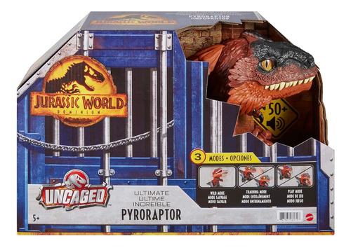 Dinosaurio Jurassic World Juguete Uncaged Pyroraptor