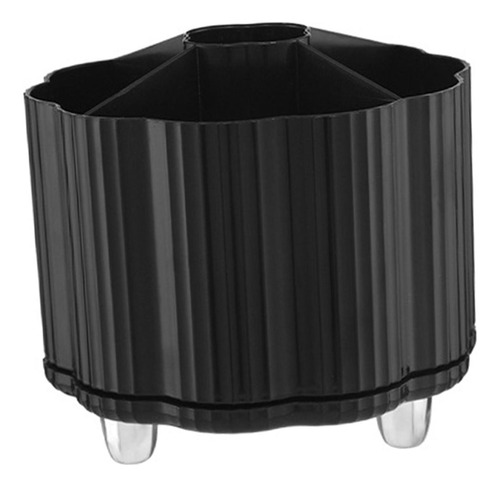 Caja De Almacenamiento Con Soporte Giratorio De 360° Negro